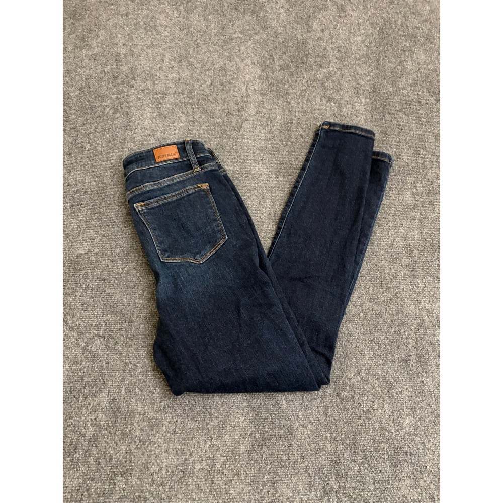Judy Blue Skinny Fit Dark Wash High Rise Jeans JB82253DK Cotton Blend Size 9/29